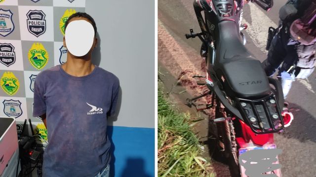 Imagem referente a notícia: Fuga na contramão leva à apreensão após roubo em Foz do Iguaçu