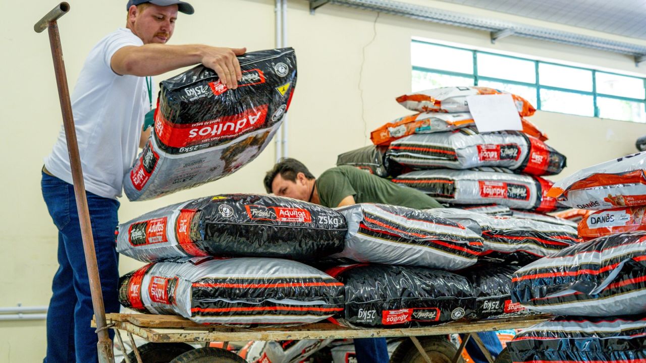 Causa animal: Prefeitura de Foz inicia distribuição de ração para protetores cadastrados